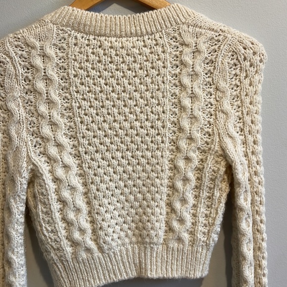 Wilder Free cropped wool sweater - Picture 6 of 6
